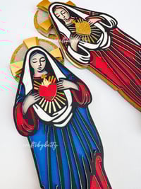Image 3 of SAGRADO CORAZON DE MARIA FULL BODY SVG
