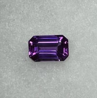 Image 14 of Heated Natural Tanzanite Purple pink, emerald cut, 6.75ct
