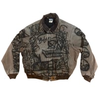 Image 1 of 1 OF 1 RIP MEEKA HEAVY CARHARTT WORK JACKET XL