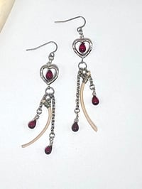Image 1 of Bloody Valentine Earring Set 