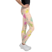 Image 2 of Amira Loves Ice Cream Youth Leggings