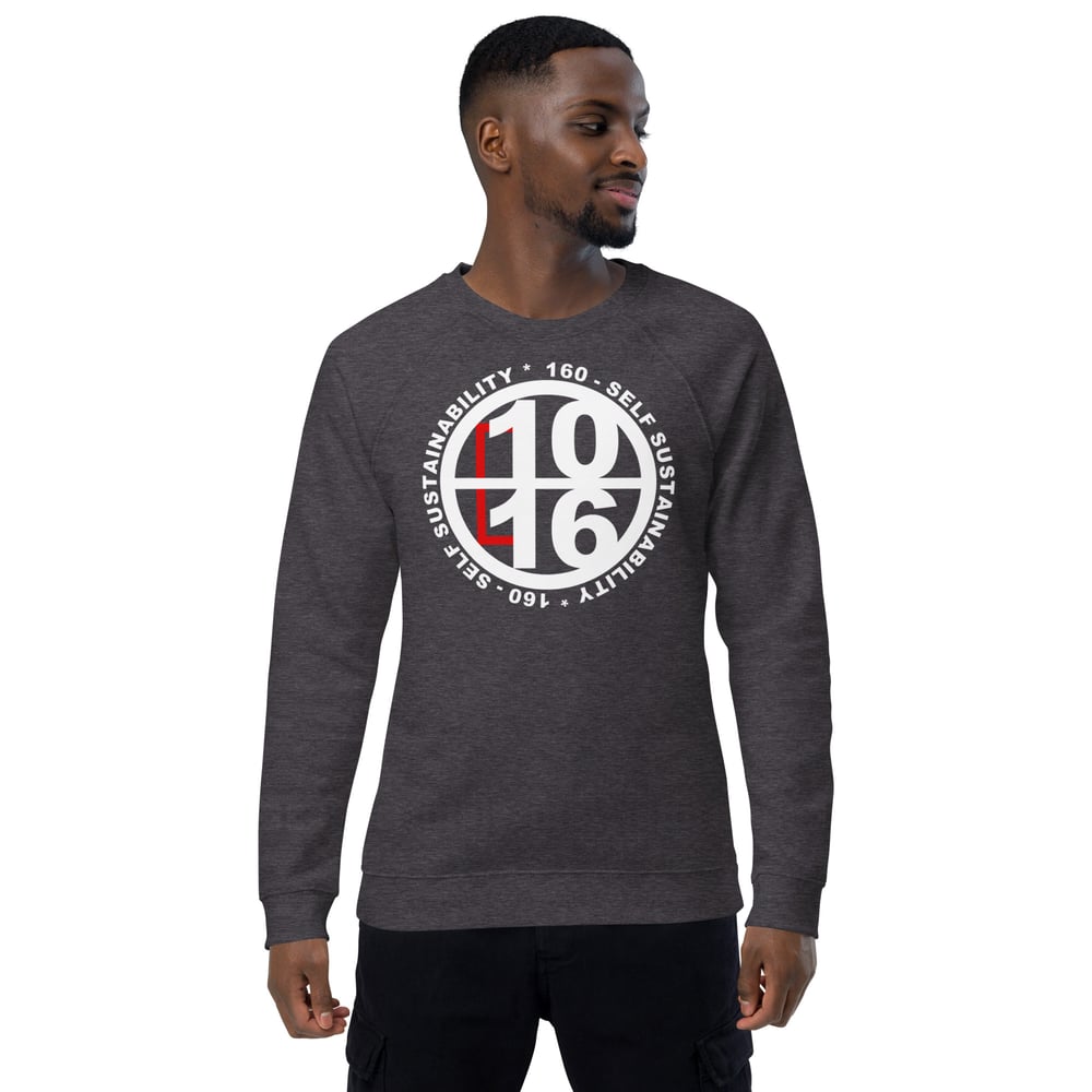 10|16 160 Self Sustainability Unisex organic raglan sweatshirt