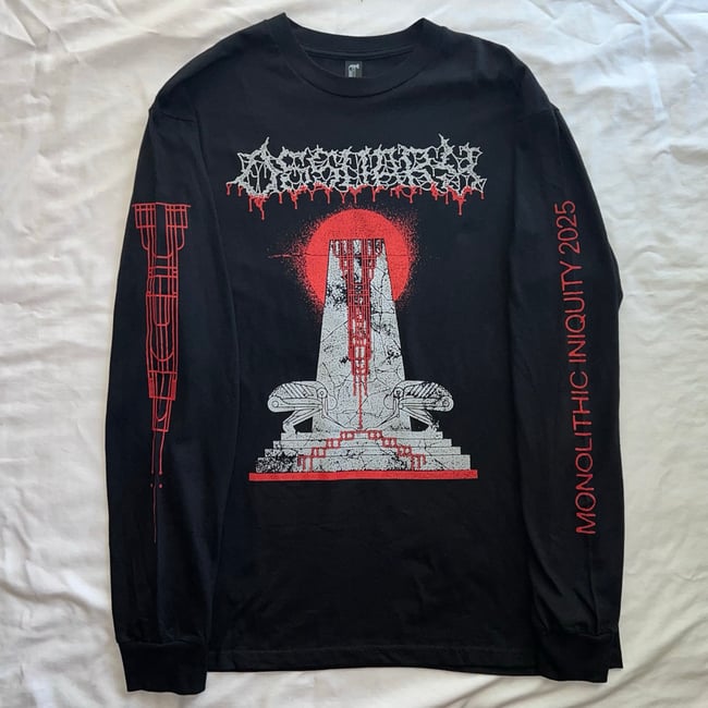 "MONOLITHIC INIQUITY" TOUR LONGSLEEVE