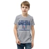 Warriors - Cup Winners 2024 - Youth Short Sleeve T-Shirt Grey