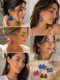 Image 2 of Teardrop Earrings 