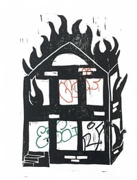 Image 2 of House Fire Print