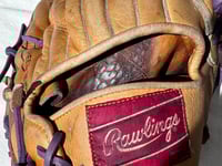 Image 4 of Rawlings GJ58 Brooks Robinson Autograph Right Handed Glove (Used)