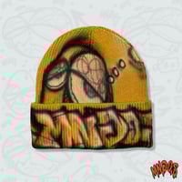 Image 1 of [MNGO.S] Knit Beanie - Yellow  NO. 2