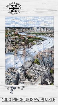 Image 2 of Fractured London 1000 piece jigsaw