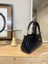 Image 3 of Black + Blue Coffin Teardrop Painters Bag