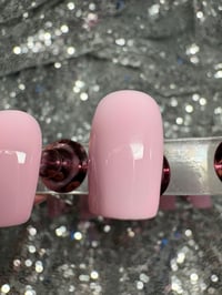 Image 4 of  Pink baddies every day short gel press on set