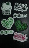Weed Sticker Bundle 