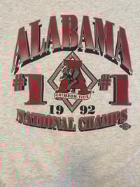 Image 2 of 1992 Alabama Football Crewneck (L)