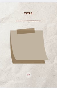 Image 6 of **FULL COLOR** Interactive "One Thought at a Time - Monostich Poetry" Book