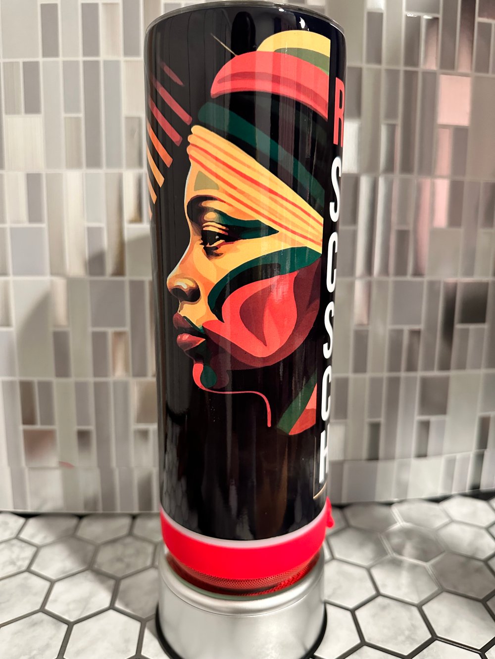 Image of Rosa Sat Black history/ Gods Says Bluetooth Tumbler
