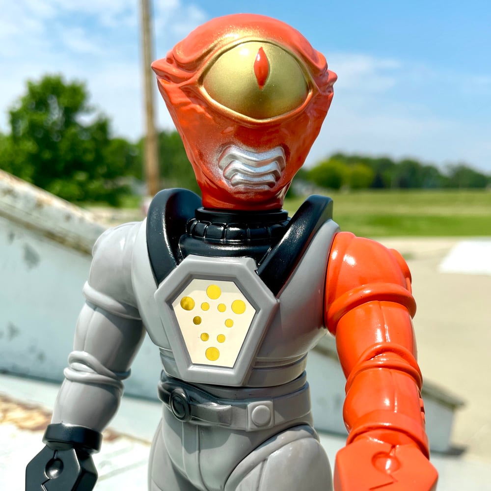 Image of 1/1 SkullRizer Cyclyptor "Brainoid" Sofubi