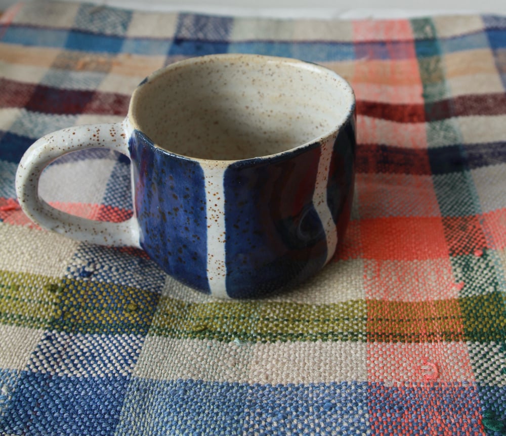 Image of Striped Mug - Midnight 