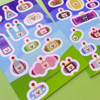 Image 2 of Katamari Cousins Sticker Sheet Set