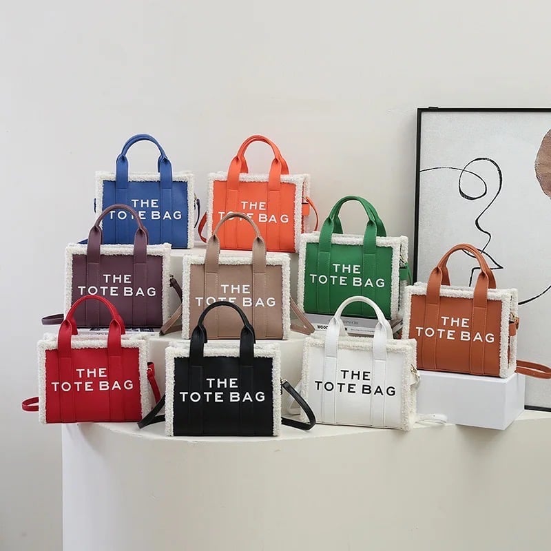Image of Tote furry bags 