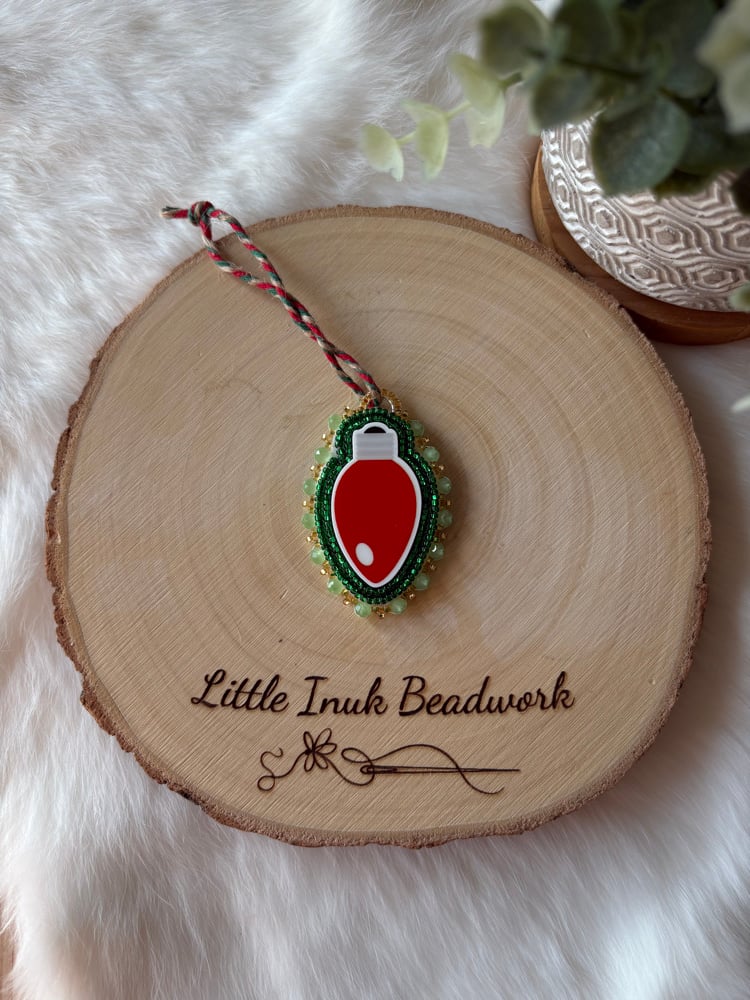Image of Red & Green Ornament