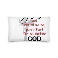 Image 5 of Basic Pillow - Jesus