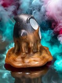 Image 2 of Melting ghost (black and bronze)