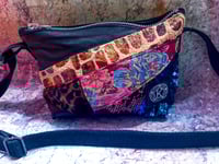 Image 1 of MINI CROSSBODY BAG "patchwork"