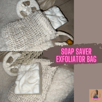 Soap Saver Exfoliator Bag  (organic) 