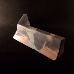 Image of Wired Ramps 130 Degree Angle Jersey Barrier (Dark Grey, Green and Orange)