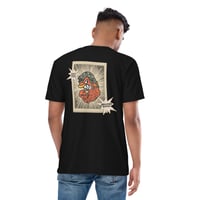 Image 10 of Love Paw Print Men’s premium heavyweight tee