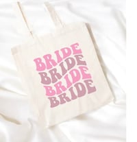 Image 1 of wedding tote bag