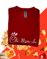Image 2 of Chismosa/Chillona/Chingona- Embroidered Top