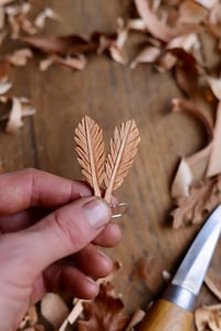 Image 7 of Feather-  Earrings 
