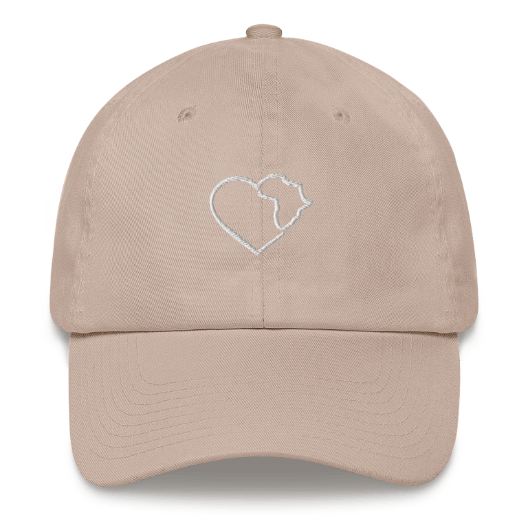 Black Love African Heart Embroidered Luvblacklove Dad hat