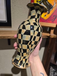 Image 4 of Checkered Flag Vase