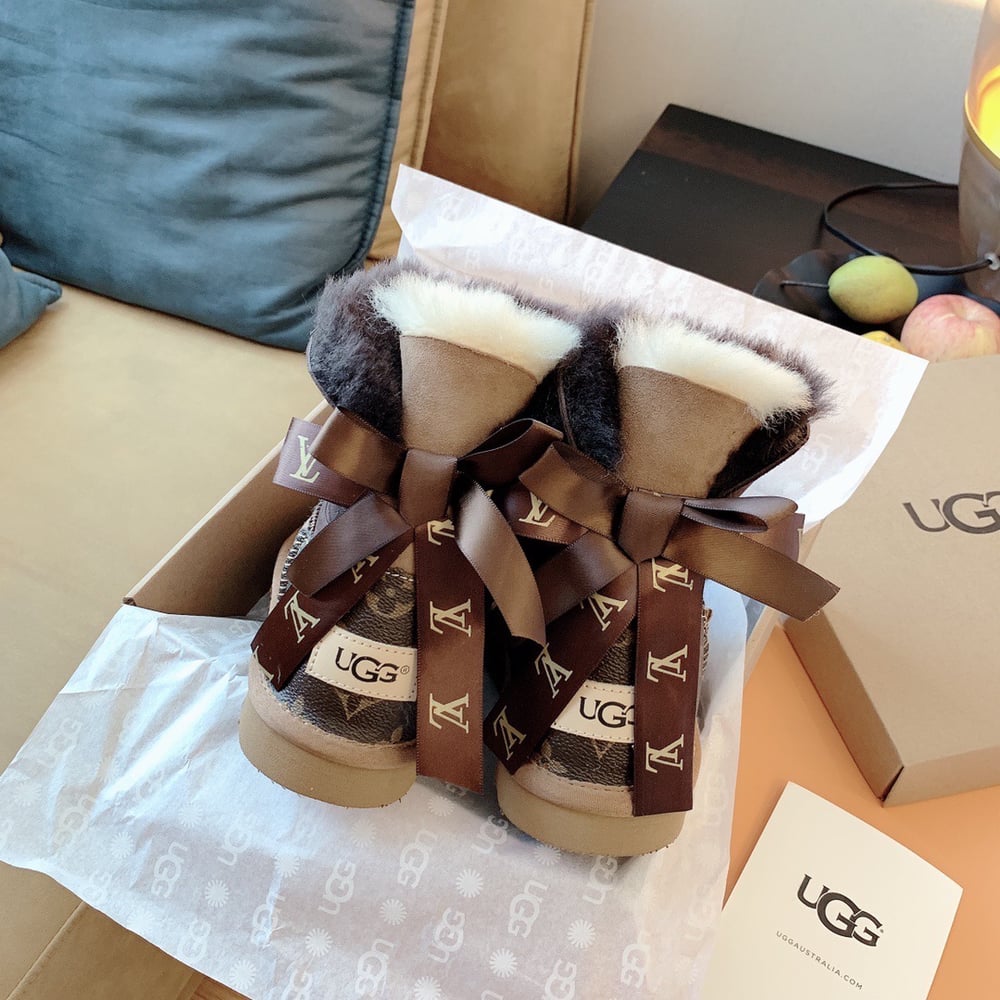 LV Bow Boots