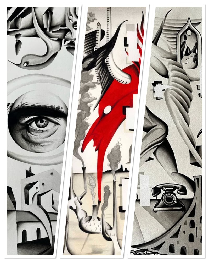 Image of 3 A3 print combo