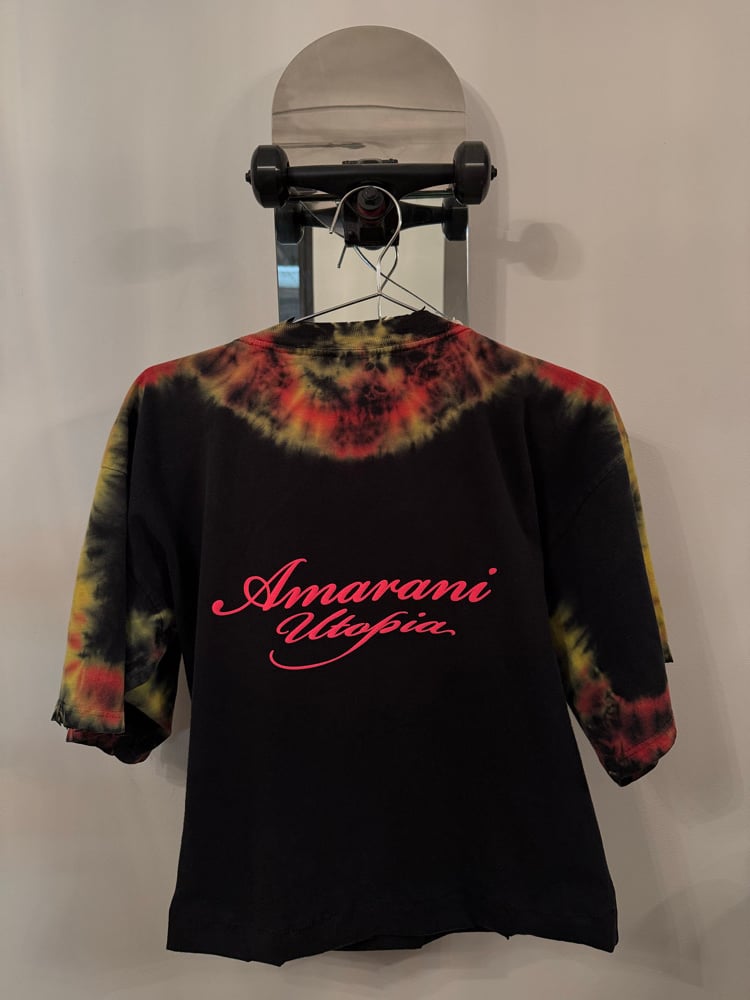 Flame Tie Dye T 