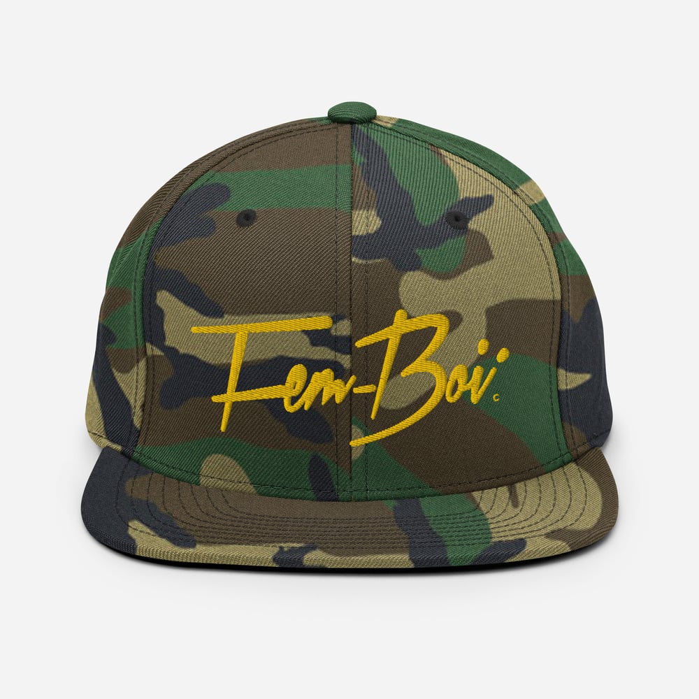 Image of Camo Snapback Hat