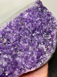 Image 12 of Large Amethyst & Polished Agate Statement Piece #3008