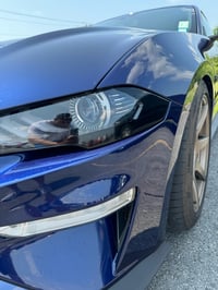 Image 3 of 2018-2023 Ford Mustang Headlight Reflector/Amber Delete Overlays