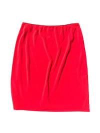 Image 1 of 90's Red Slip Skirt 12