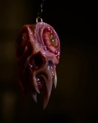 Image 15 of Flesh Oracle Snaggletooth Pendant - Handmade OOAK