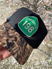 Image 4 of 198 Black and camo Snap back 