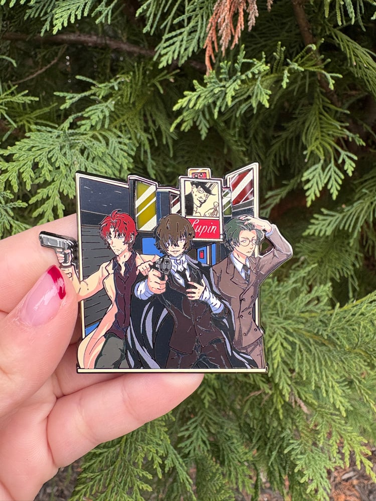 Image of Lupin Trio Enamel Pin