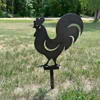 Image 1 of Rooster - Ground Stake