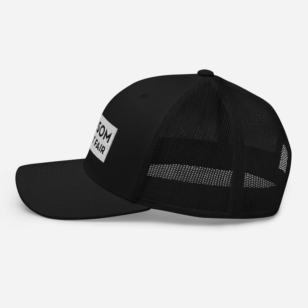 Minnesota Hockey patch on Black Trucker hat – Modern Envy