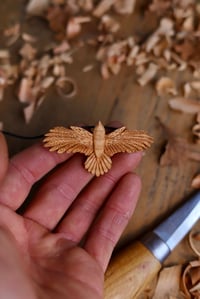 Image 7 of Raven Bird- Pendant Necklace 