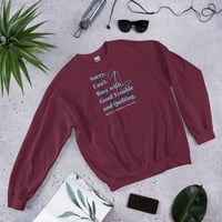 Image 6 of Good Trouble Old School Unisex Sweatshirt