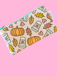 Pencil Pouch Pumpkin Autumn 